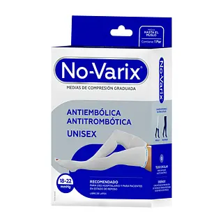 Media Antiembólica Cadera Unisex No-Varix