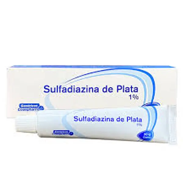 Sulfadiazina De Plata 1% Crema