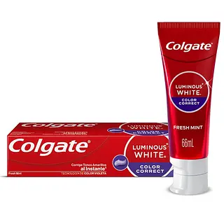 Crema Dental Colgate Luminous White Color Correct
