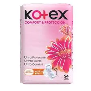 Toallas Kotex Comfort Ultra Delgada