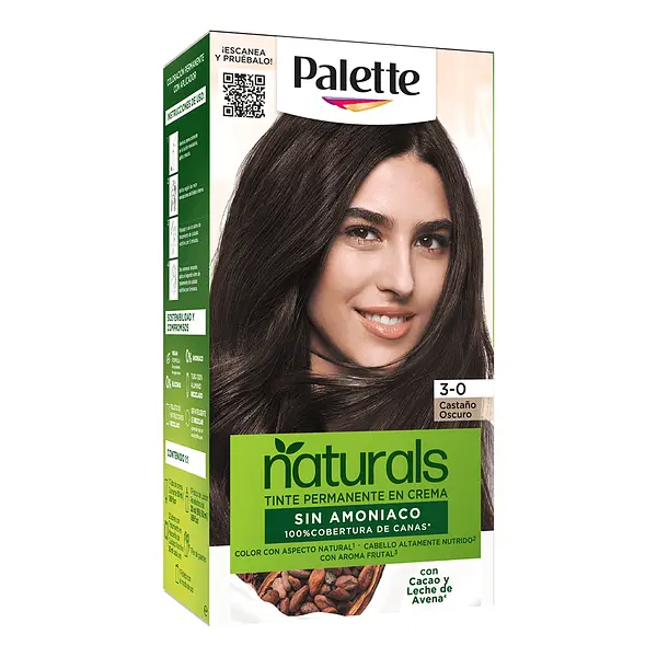 Palette Natural Tubo 3-0 Castaño Oscuro