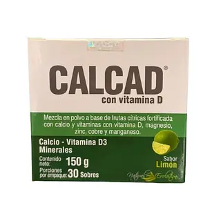 Calcad Calcio Efervescent