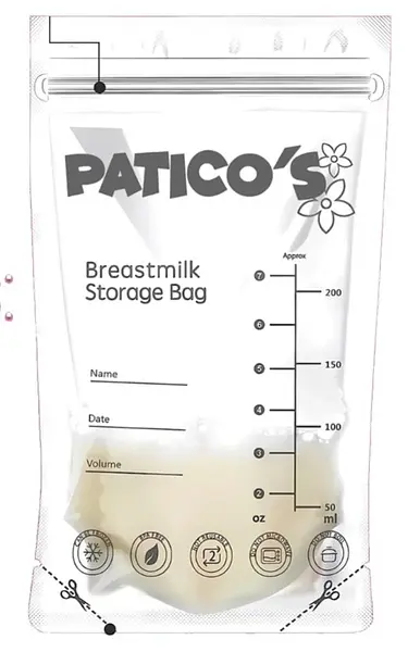 Bolsas Recolectoras Leche Paticos