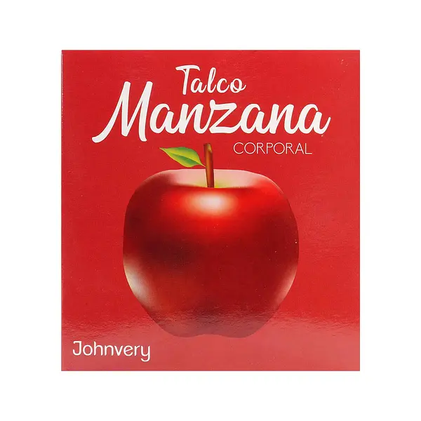Talco Corporal Perfumado Manzana
