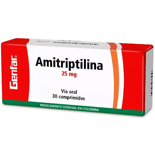 Amitriptilina 25 Mg Gf