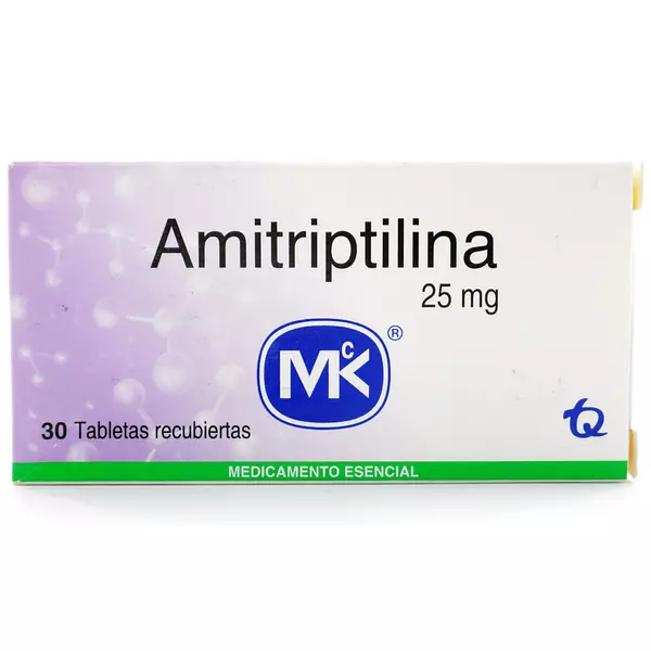 Amitriptilina 25 Mg Mk