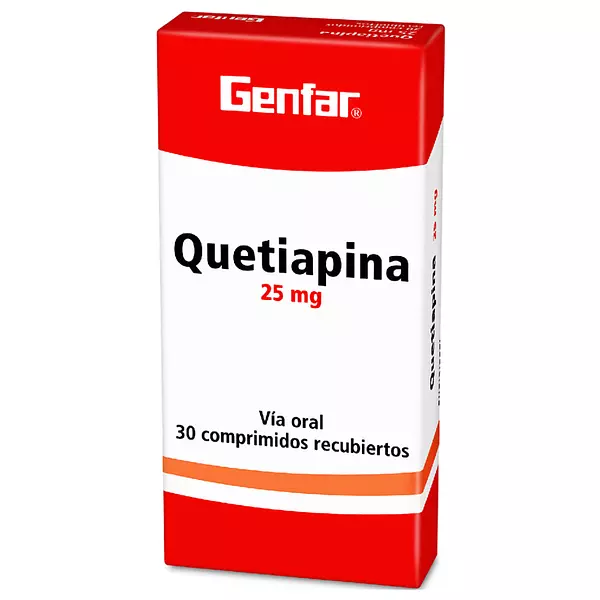 Quetiapina 25 Mg Gf