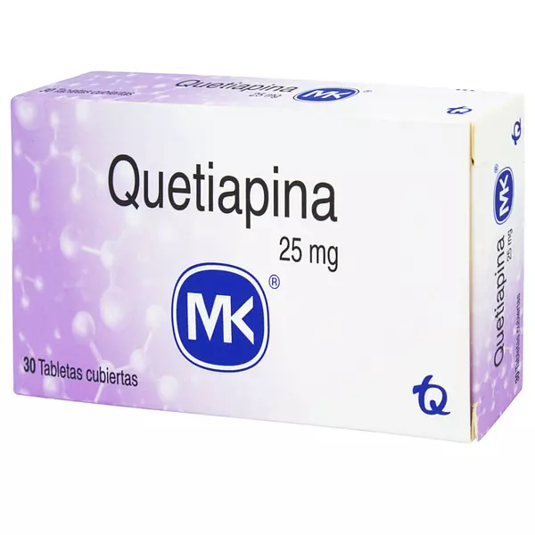 Quetiapina 25 Mg Mk