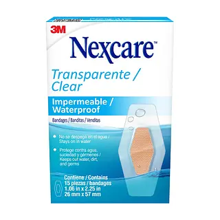 Banditas Nexcare 3m Transparante