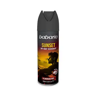 Desodorante Babaria Spray Dry Body Sunset