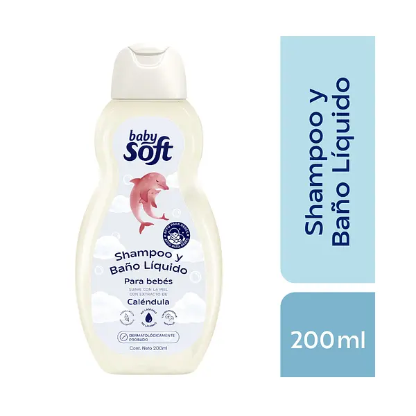 Champu Baby Soft Baño Liquido