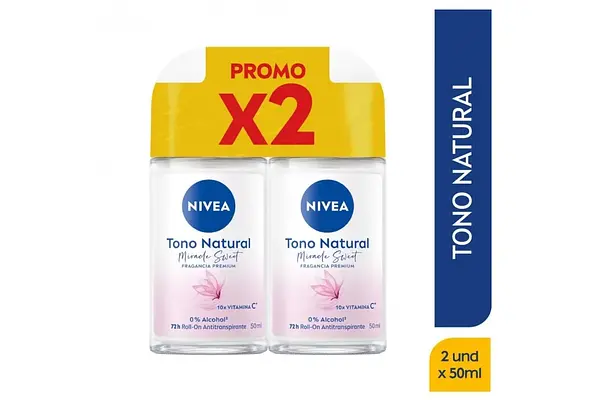 Oferta Antitranspirante Nivea Tono Natural Roll-On