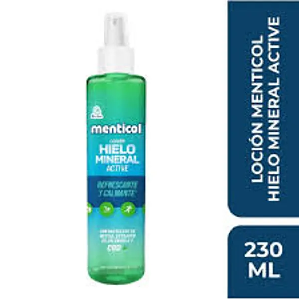 Loción Menticol Hielo Mineral