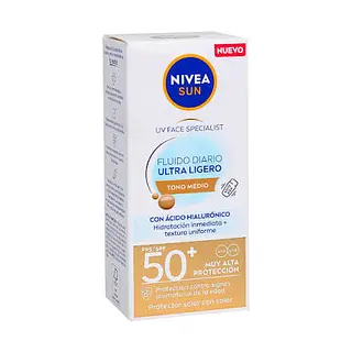 Protector Solar Nivea Sun Piel Sensible Fps 50+