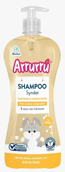 Champu Arrurru Syndet Amarillo