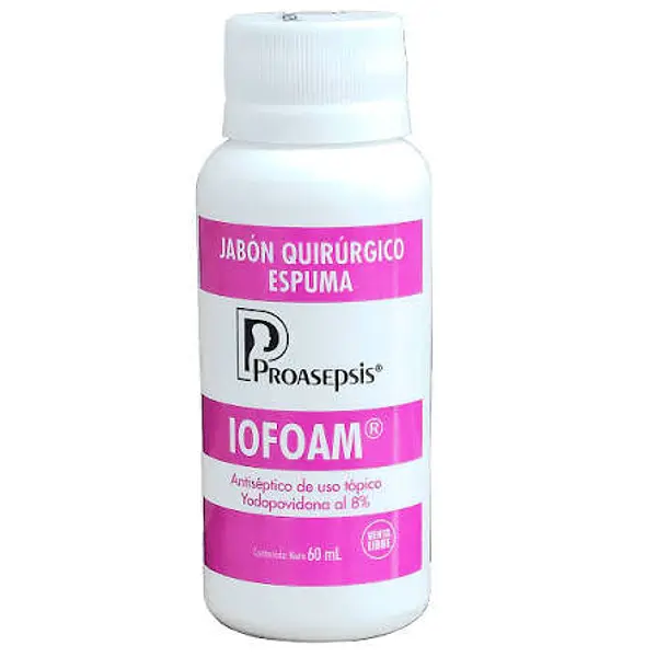 Jabon Quirurgico Iofoam Yodo 8%