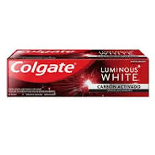 Crema Dental Colgate Luminous White Carbon Activado