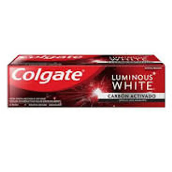 Crema Dental Colgate Luminous White Carbon Activado