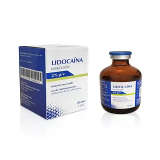 Lidocaina Clorhidrato 20 Mg Inyectable