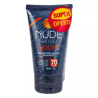 Protector Solar Nude Protect Sport Spf 70 Precio Especial