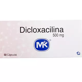 Dicloxacilina 500 Mg Mk