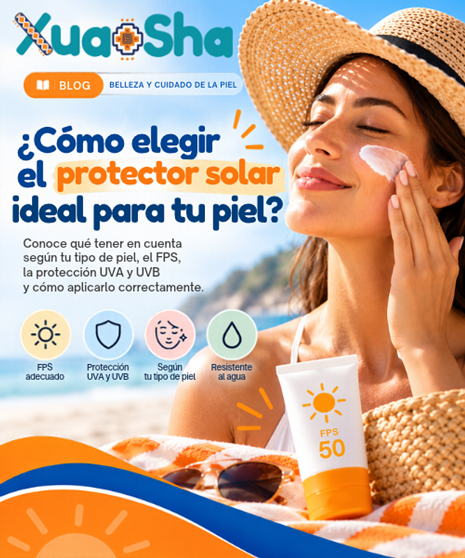 ¿Cómo elegir el protector solar ideal para tu piel?