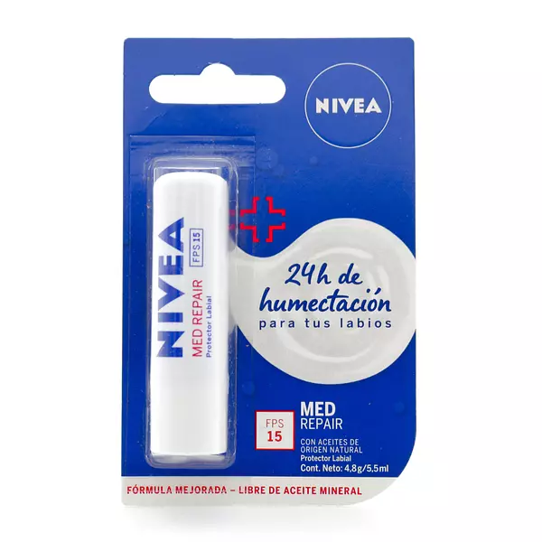 Protector Labial Nivea Lip Care Medicado