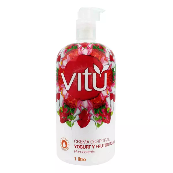 Crema Vitu Yogur Frutos Rojos