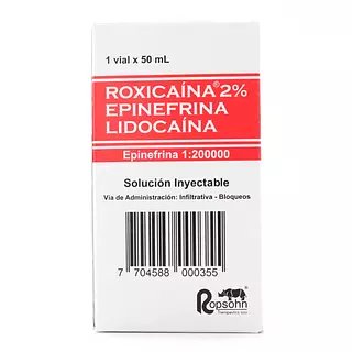 Roxicaina 2% Epinefrina