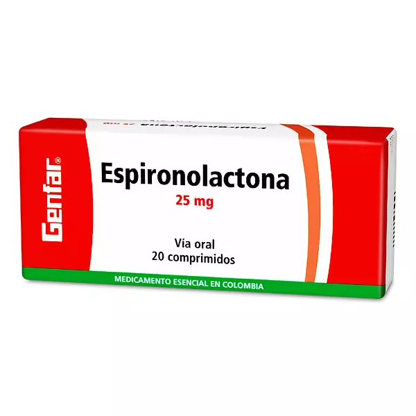 Espironolactona 25 Mg