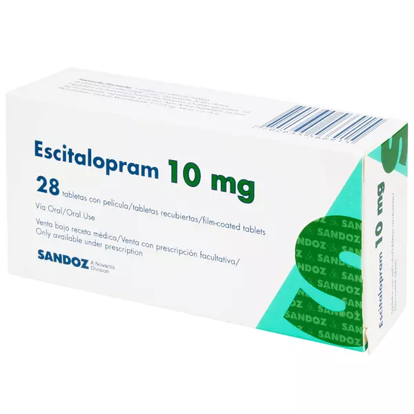 Escitalopram 10 Mg Nv