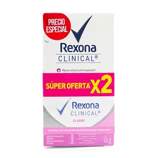Desodorante Rexona Clinical Women X 2