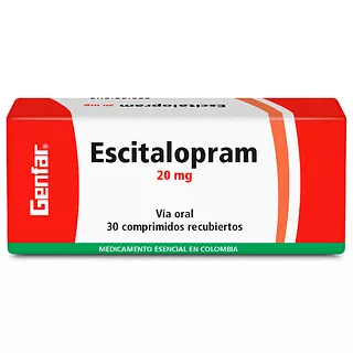 Escitalopram 20 Mg Gf