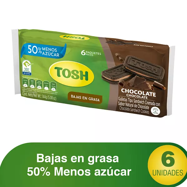 Galletas Tosh Chocolate