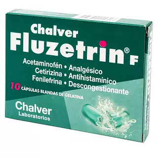 Fluzetrin F Capsulas