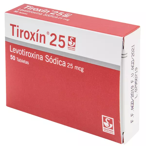 Tiroxin 25 Mcg