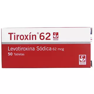Tiroxin 62 Mcg