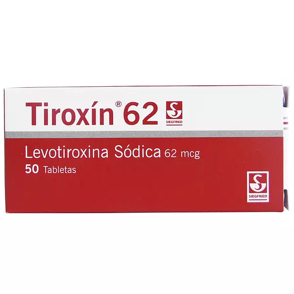 Tiroxin 62 Mcg