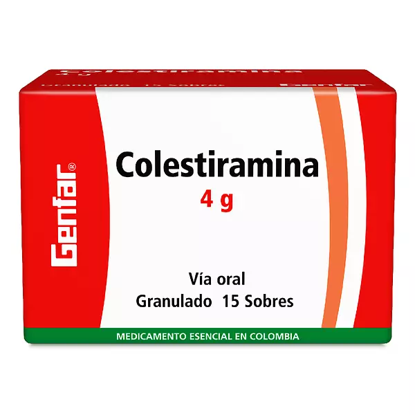 Colestiramina 4 G