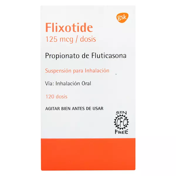 Flixotide Inhalador 125 Mg