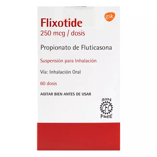 Flixotide Inhalador 250 Mc