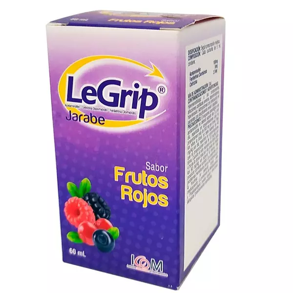 Legrip Jarabe Frutos Rojos