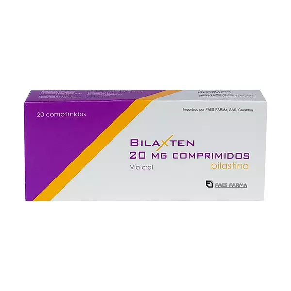 Bilaxten 20 Mg