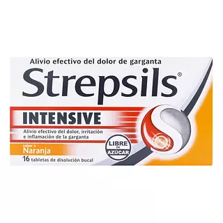 Strepsils Intensive Sin Azucar