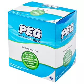 Peg 3350 Polietilenglicol Sobres