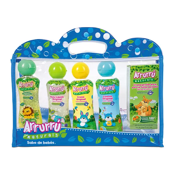 Estuche Arrurru Naturals Abuelita Azul