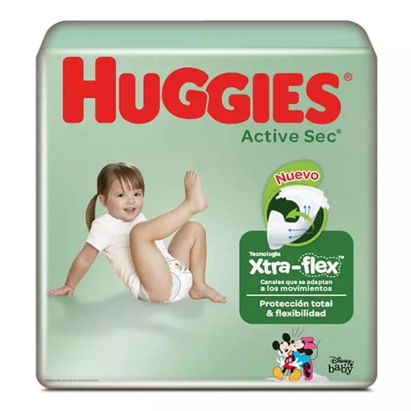 Pañales Etapa 5 Huggies Active Sec