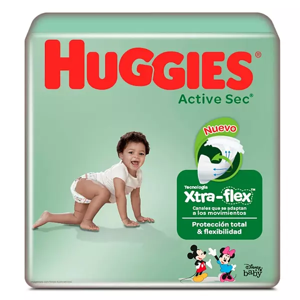 Pañales Etapa 3 Huggies Active Sec