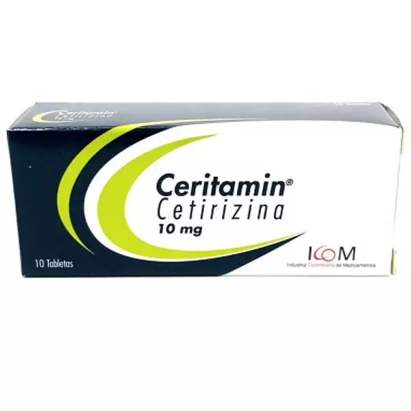 Ceritamin Tabletas 10 Mg