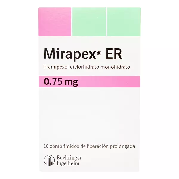 Mirapex Er 0.75 Mg